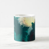 Mug Jungle tropicale : Paysage matinal Vintage. (Centre)