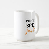 Mug Junkie d'épices Citrouilles (Devant droit)