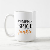 Mug Junkie d'épices Citrouilles (Gauche)