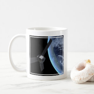 Mug Juno Spacecraft Pendant Son Vol Sur Terre