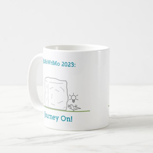 Mug JuNoWriMo 2023 Mug, 11 oz. (Devant gauche)