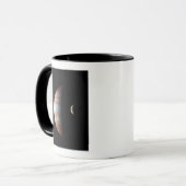 Mug Jupiter Géant Gaz Planète & Io Galilée Lune (Devant gauche)