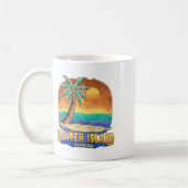 Mug Jupiter Island Floride Souvenir Vintage dénudé (Gauche)