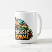 Mug jurassique (Devant droit)