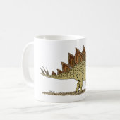 Mug Jurassique Dinosaure Stegosaurus (Devant gauche)
