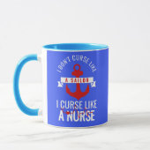 Mug Jurer comme une infirmière (Gauche)