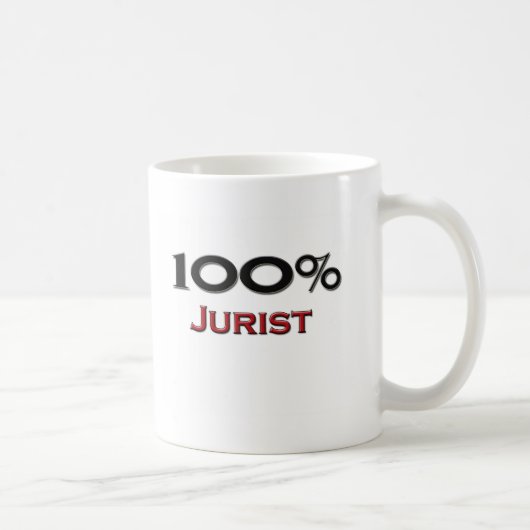 Mug Juriste de 100 pour cent (Droite)