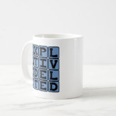 Mug Jurons Supprimés, Censure (Devant gauche)