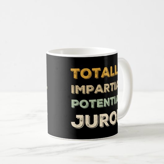 MUG JUROR IMPARTIAL POTENTIEL TOTAL (Devant droit)
