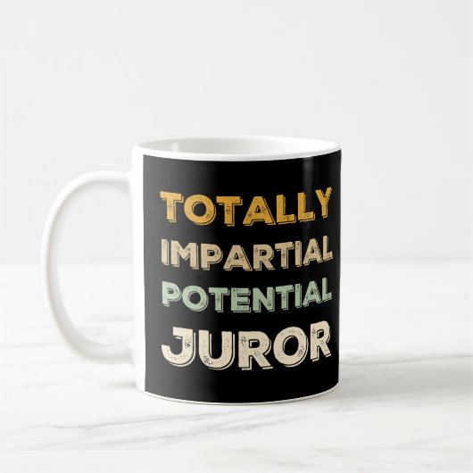 MUG JUROR IMPARTIAL POTENTIEL TOTAL (Gauche)