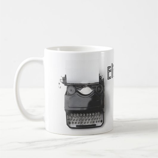 Mug Jus créatif de Blogger d'auteur de machine à (Gauche)