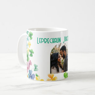 Mug Jus de lutin à l'intérieur avec photo personnalisé