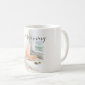 Mug Jus de pamplemousse Ocean View Bonjour (Devant droit)