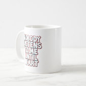 Mug Jusqu'à ce que je pète (Devant gauche)