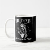 Mug Jusqu'à ce que la mort fasse la fête Retro Hallowe (Gauche)