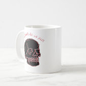 Mug Jusqu'À Ce Que La Mort Nous Part - Glitch Crâne Av (Devant gauche)