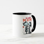 Mug Jusqu'à ce que la mort nous sépare - classique (Devant droit)