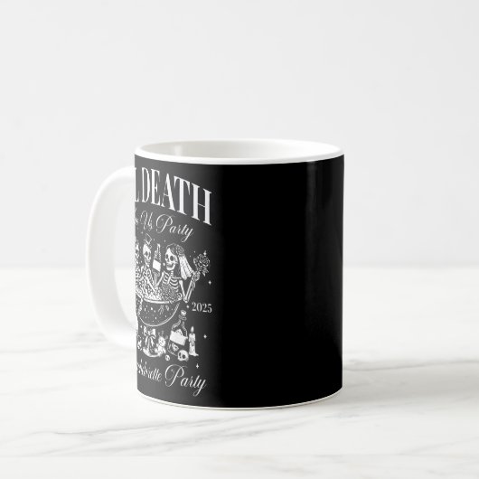 Mug Jusqu'à ce que la mort nous sépare Fête rétro Hall (Devant gauche)