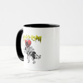 Mug Jusqu'à ce que la mort nous sépare - Skeleton coup (Devant gauche)