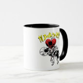Mug Jusqu'à ce que la mort nous sépare - Skeleton coup (Devant droit)
