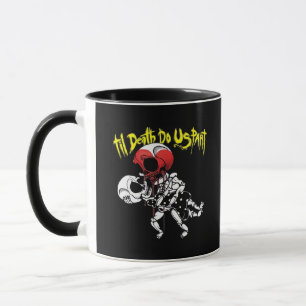 Mug Jusqu'à ce que la mort nous sépare - Skeleton coup