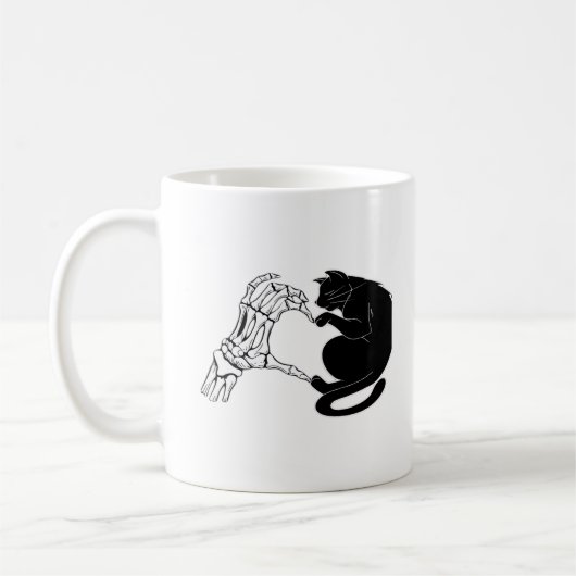 Mug Jusqu'à ce que les chats de mort nous font partie (Gauche)