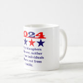 Mug Jusqu'à ce que les philosophes détiennent le pouvo (Devant droit)
