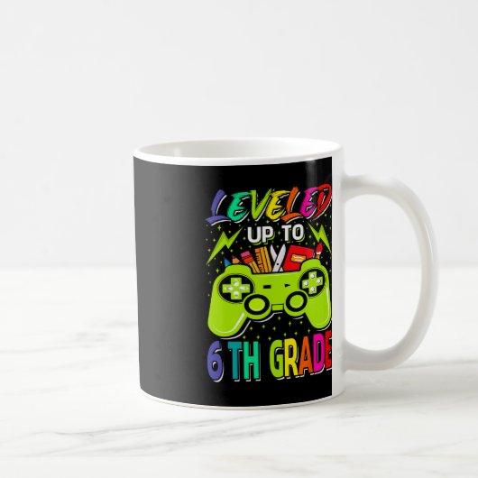 Mug Jusqu'À La 6E Année Gamer Retour À L'École Premièr (Droite)