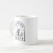 Mug Jusqu'à la mort Do us cadeaux de fête Retro Bachel (Devant gauche)