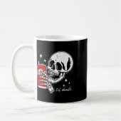 Mug Jusqu'à la mort Dr Skeleton Halloween mignon (Gauche)