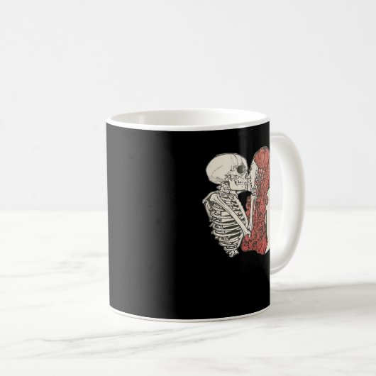 Mug Jusqu'à la mort faisons-nous partie de squelette A (Devant droit)