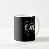 Mug Jusqu'à la mort Faisons-nous partie Skeleton Desig (Devant droit)
