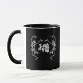 Mug Jusqu'à la mort Faisons-nous partie Skeleton Desig (Gauche)