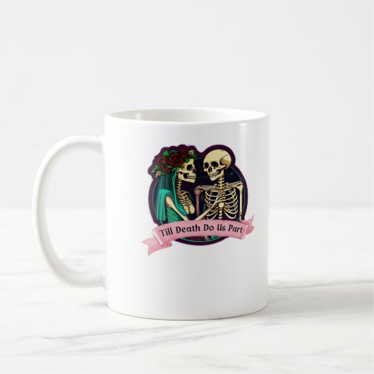Mug Jusqu'à la mort faisons-nous partie Valentine Art (Gauche)