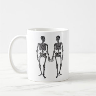 Mug Jusqu'à la mort Faites-nous partie 2 Skeletons Cla