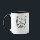Mug Jusqu'à la mort Fêtes-nous Skeleton Bridesmaid<br><div class="desc">Till Death Do Us Party Skeleton Bridesmaid Un design audacieux de demoiselle d'honneur avec squelette. Parfait pour les mariages gothiques,  les bachelorettes d'Halloween ou les équipes éffrayantes de mariées. Amusant et mémorable.</div>