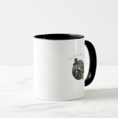 Mug Jusqu'à la mort nous séparons - Crâne nouvellement (Devant droit)