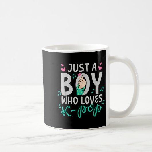 Mug Just A Boy Who Loves K-p Fandom Celebration (Droite)