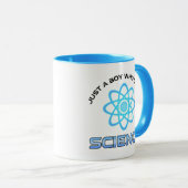 Mug Just A Boy Who Loves Science (Devant droit)