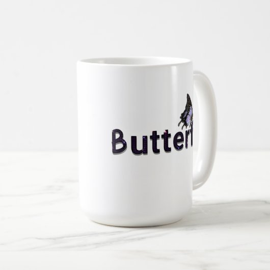 Mug just a Butterfly (Devant droit)