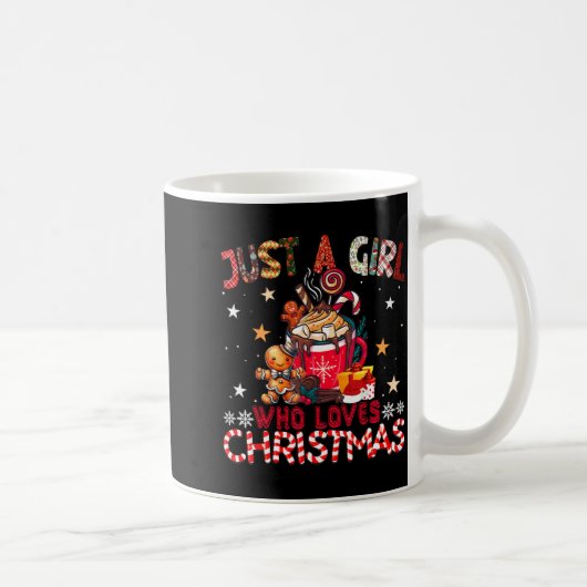 Mug Just A Girl Who Loves Christmas Hot Cocoa Bar Xmas (Droite)