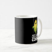 Mug Just a Girl Who Loves Corn (Devant droit)