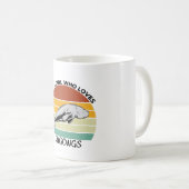 Mug Just a girl who loves dugongs (Devant droit)