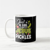 Mug Just A Girl Who Loves Jesus And Ckles  (Gauche)