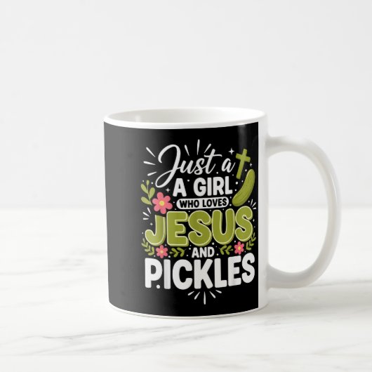 Mug Just A Girl Who Loves Jesus And Ckles  (Droite)