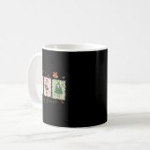 Mug Just A Jolly Goose Funny Goose Santa Reindeer Cute (Devant gauche)