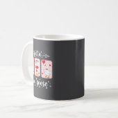 Mug Just A Love Goose Funny Valentine Cute Goose For W (Devant gauche)