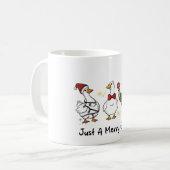 Mug Just A Merry Goose Festive Holiday Design (Devant gauche)