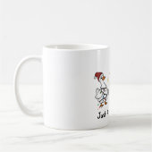 Mug Just A Merry Goose Festive Holiday Design (Gauche)