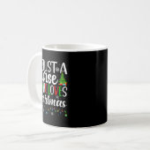 Mug Just A Nurse Who Loves Christmas Rn Nursing Christ (Devant gauche)